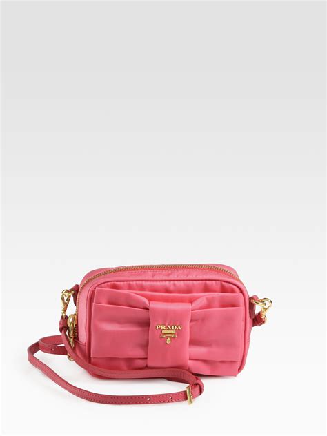 prada tessuto light pink|Prada crossbody bags on sale.